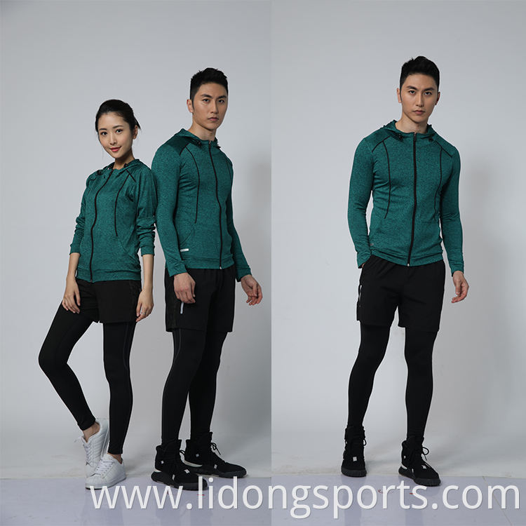 LiDong Design Your Own Long Zipper slim Tracksuit Custom Plain Tracksuits For Men